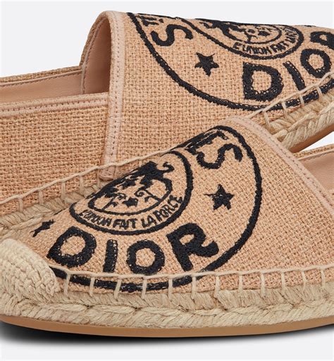 dior espadrillas 2019|dior granville espadrille logo.